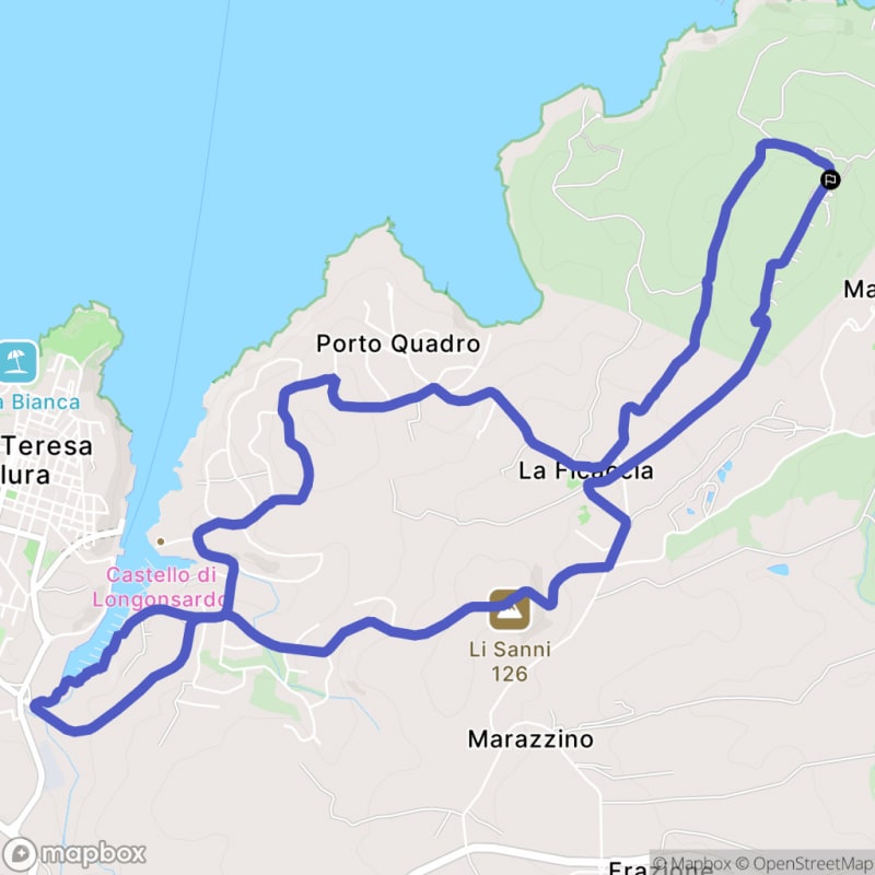 Randonnée à Lungoni/Santa Teresa Gallura depuis La Ficaccia