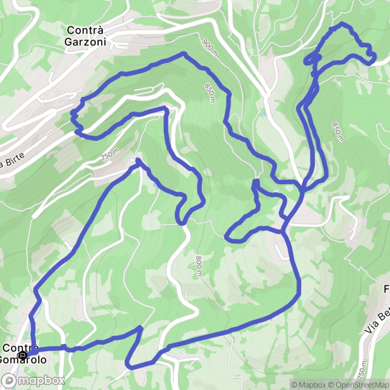 Randonnée à Conco au départ de Contrà Gomarolo : Exploration des Vallées - Gomarolo