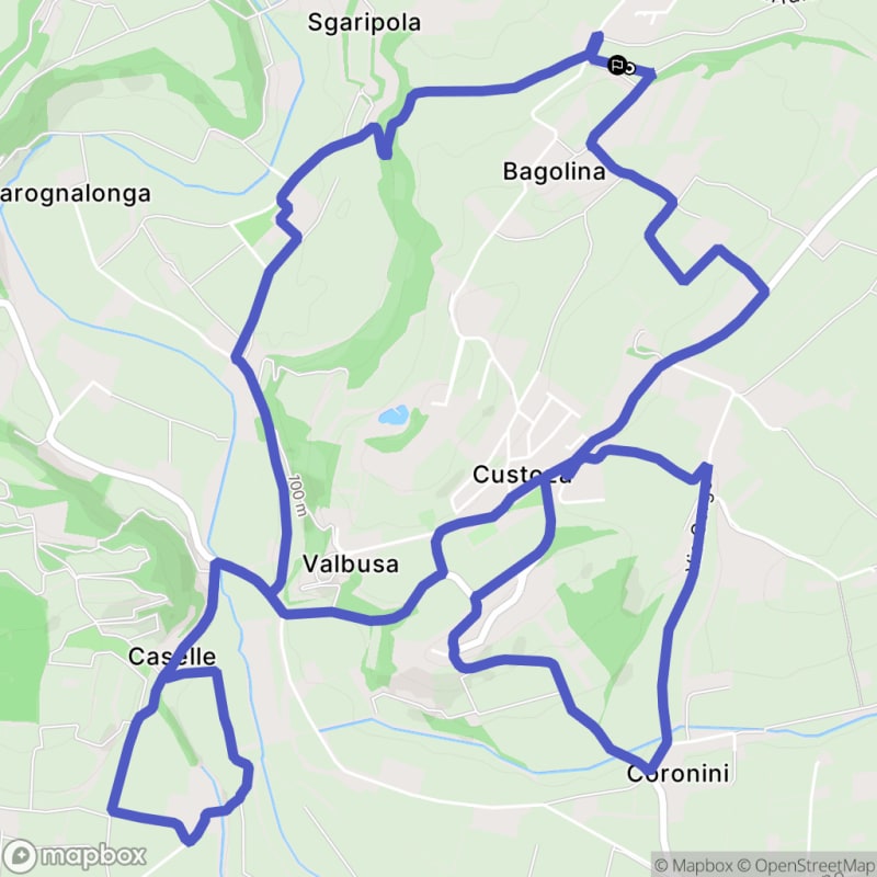 Randonnée à Sommacampagna au départ de Bagolina, Veneto - Sommacampagna