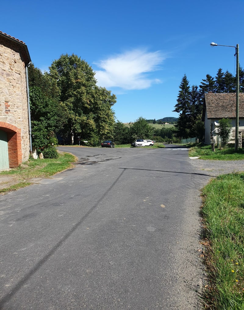En sous-bois et ruisseaux autour du Mas et Toira - Le Vernet-Chaméane