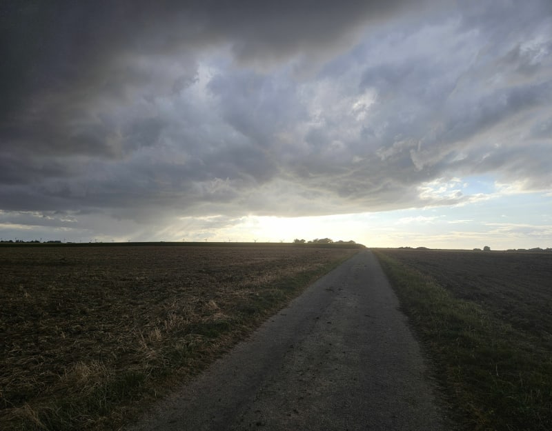 Promenade champs entre Franleu et Ochancourt - Franleu