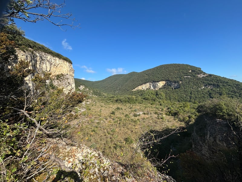 Au-dessus de Cruas depuis le château - Cruas