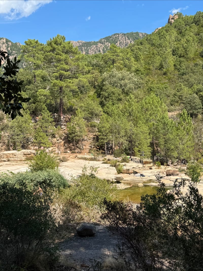 Piscine naturelle près de Conca - Zonza
