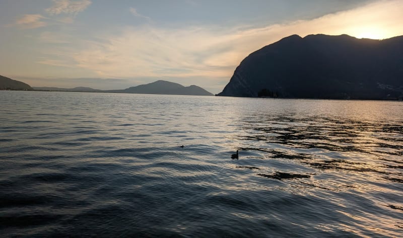 Iseo en Italie - Menzino