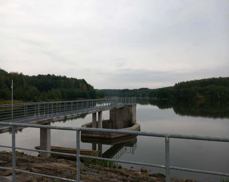 Zbiornik retencyjny Skrzyszów - Skrzyszów