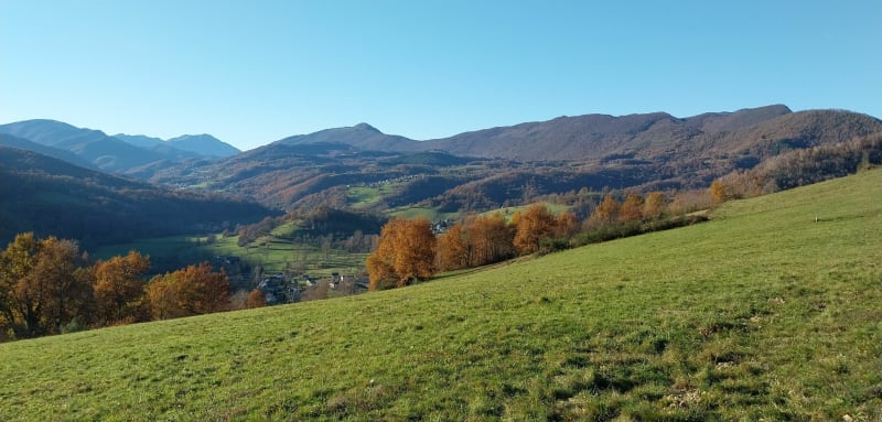 Rando boucle au-dessus d'Argein, les granges de Juncalas - Argein