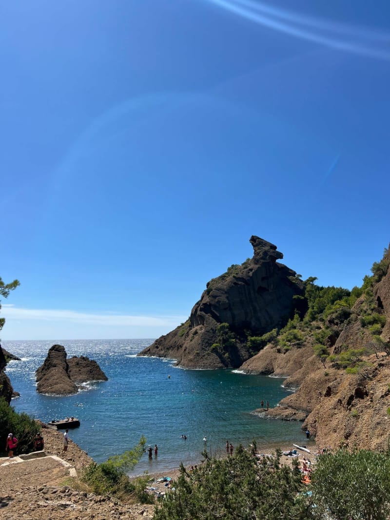 Calanques de Figueroles et Mugel à partir du camping Santa Gusta - La Ciotat