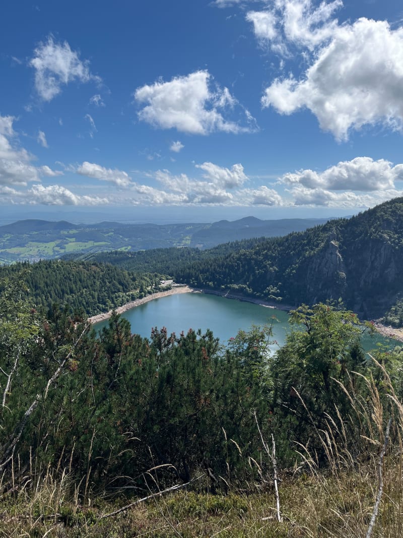 Lac blanc au départ du col du calvaire - Orbey