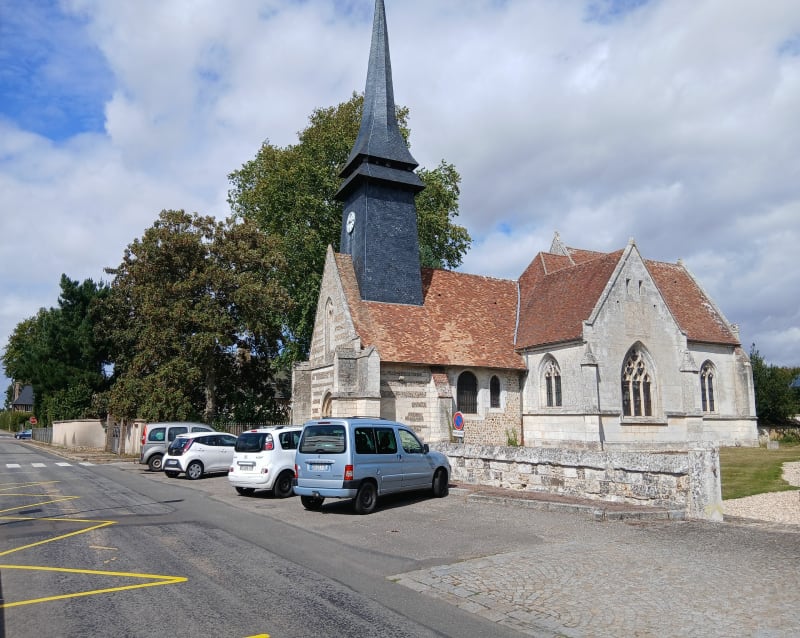 Boucle depart Tilleul-Othon vers Bec Helloin - Goupil-Othon
