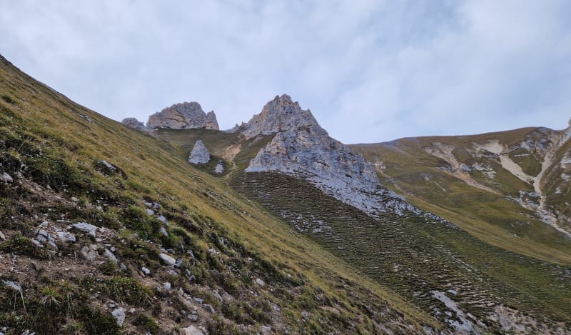Aussois - La Turra - La croix de la Lozère-Monolithe - Aussois