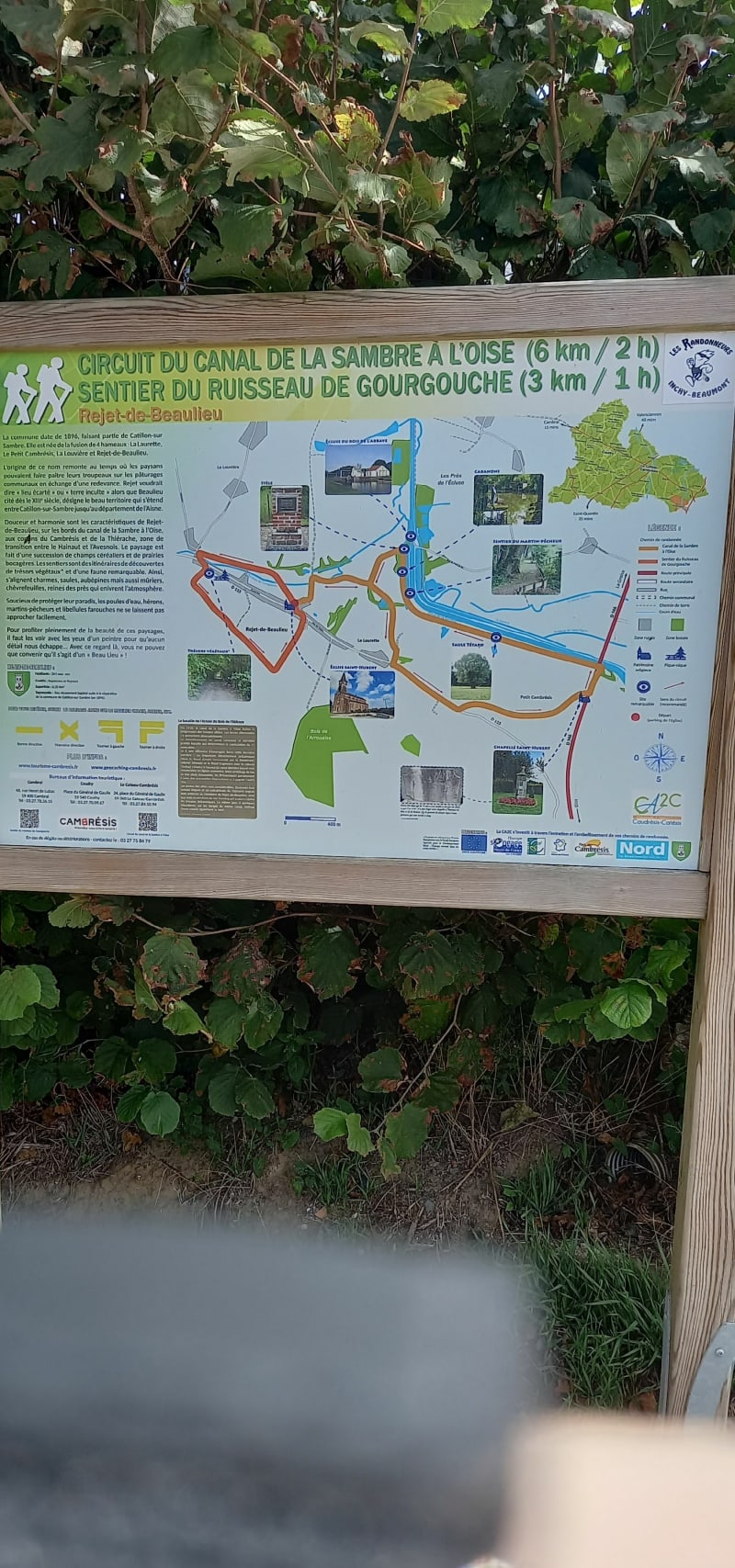 Sentier du martin pêcheur autour de Rejet-de-Beaulieu - Rejet-de-Beaulieu