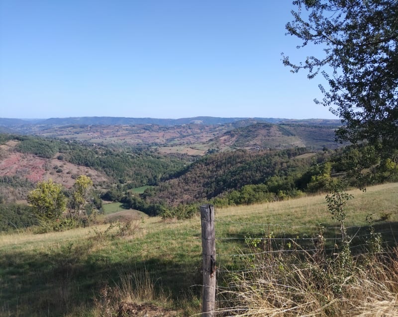 Balade entre causses et Vallon - Saint-Christophe-Vallon