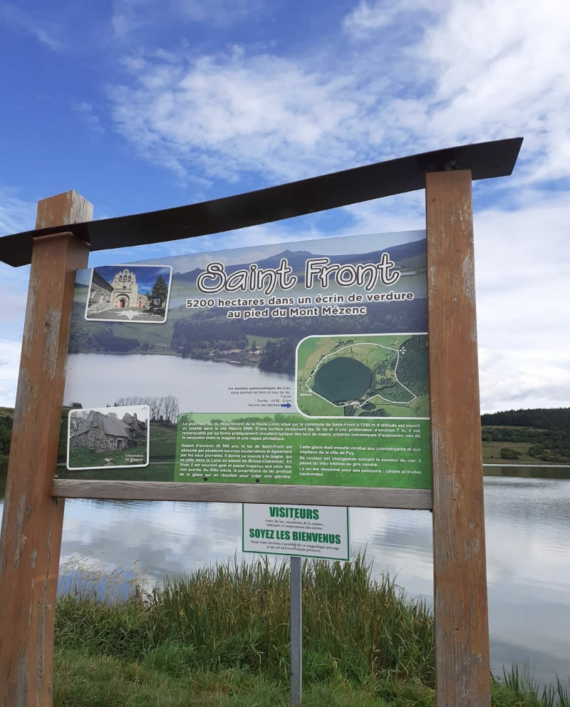 Saint Front tour du lac - Saint-Front