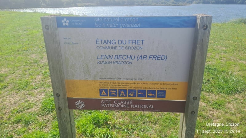 Le Fret vers Rostellec et Étant - Crozon