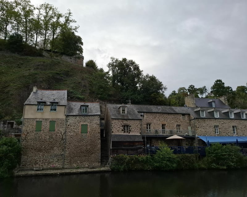 Du port de Dina, en direction d’Evran, par Léhon - Dinan