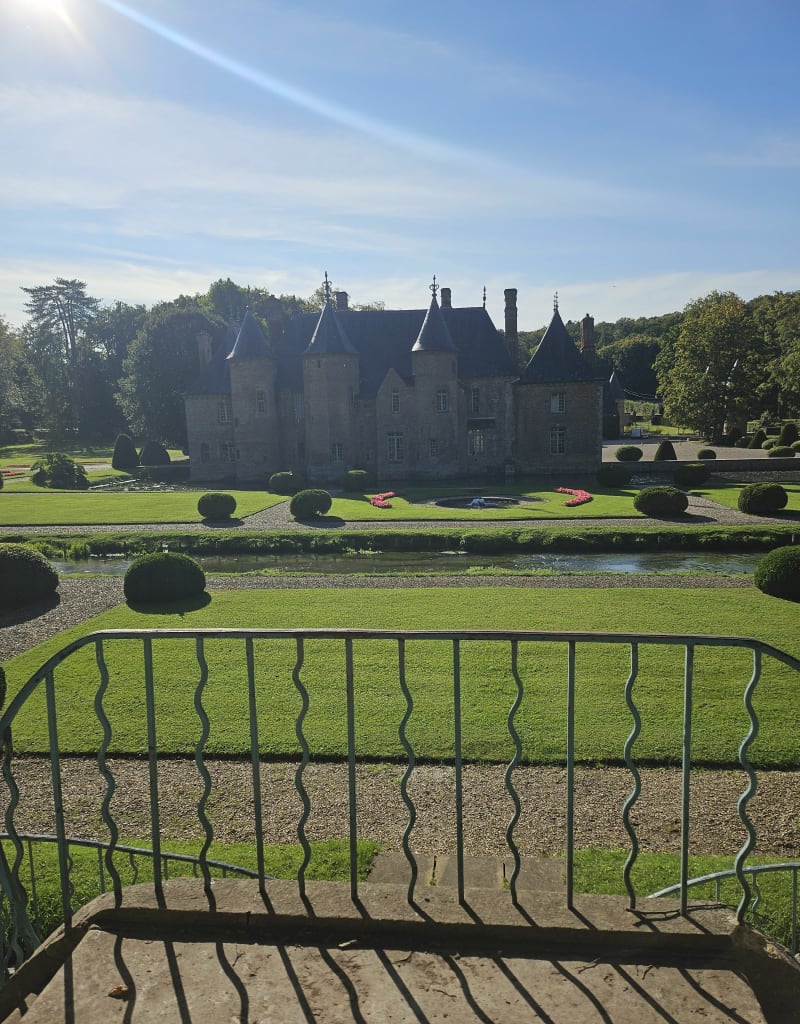 Château d'Imbleville et le Mont Varin - Tôtes