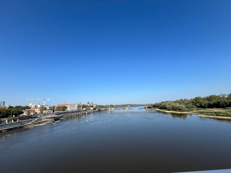 Przez dwa mosty i dwie kładki - Warsaw