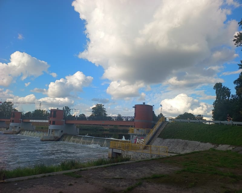 Wrocław WOW przejazd przez wyspę Opatowickąicką - Kiełczów
