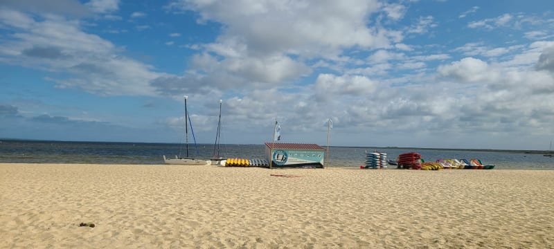 Départ plage du moutchic pour Maubuisson - Lacanau