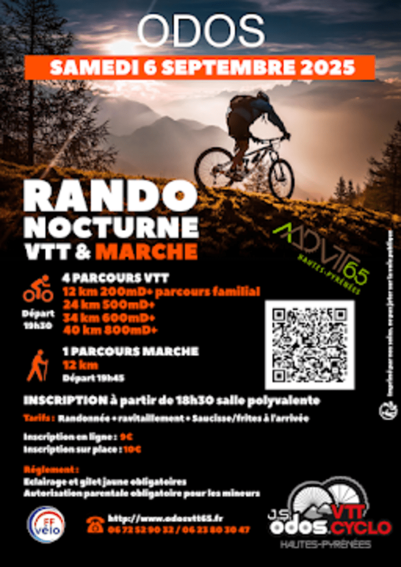 Balade nocturne d'Odos - Odos