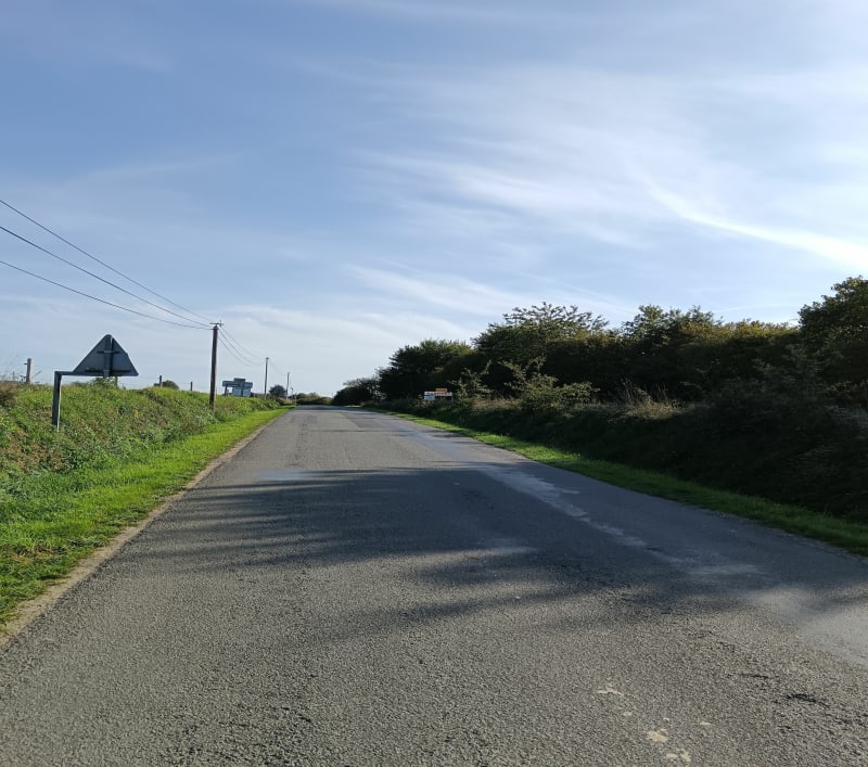Marche sportive à Montjean, par le Bourg du Chemin - Montjean