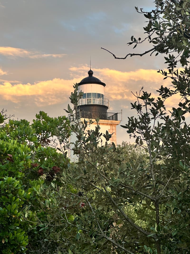 Phare de Camarat depuis le camping des Tournels - Ramatuelle