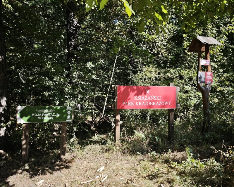 Podzamcze - zamek Ciszy - Wałbrzych