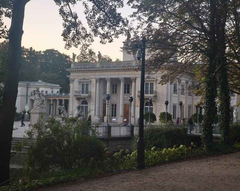 Łazienki warszawskie - Warszawa