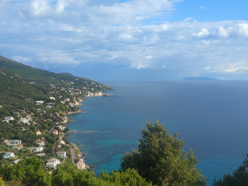 Panorama autour de Partica - Santa-Maria-di-Lota