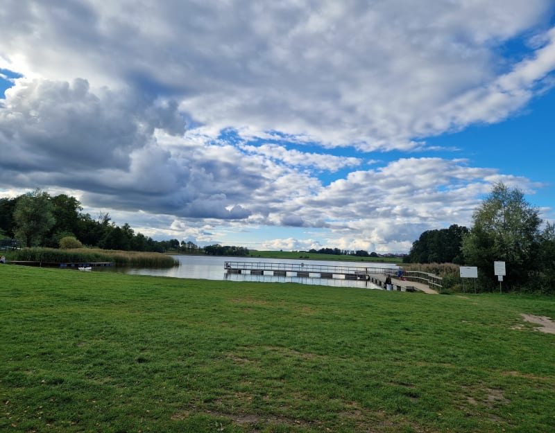 Jesienny spacer nad jezioro Bartążek - Olsztyn