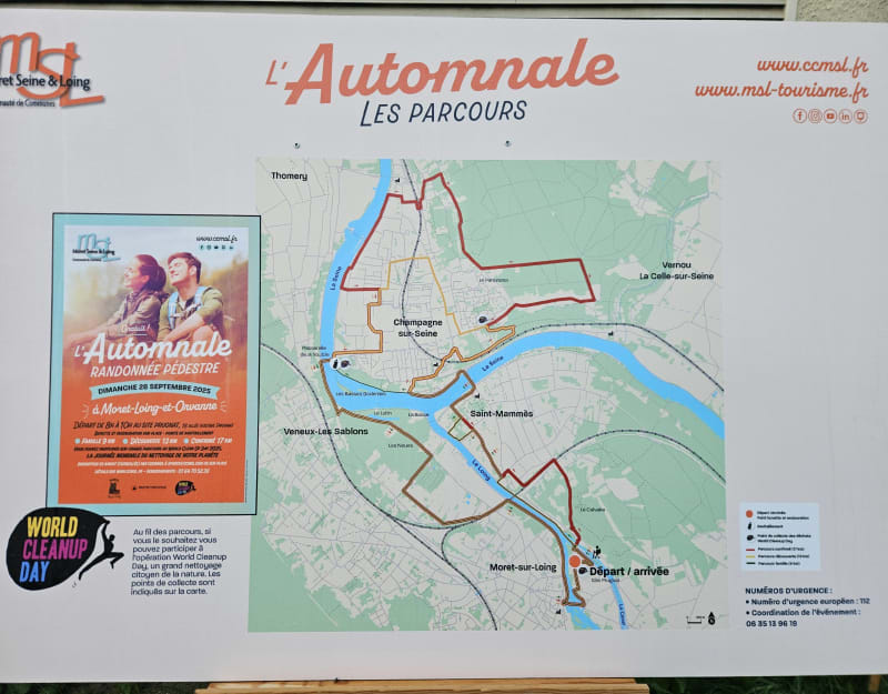 Randonnée de Moret sur Loing - Moret-Loing-et-Orvanne