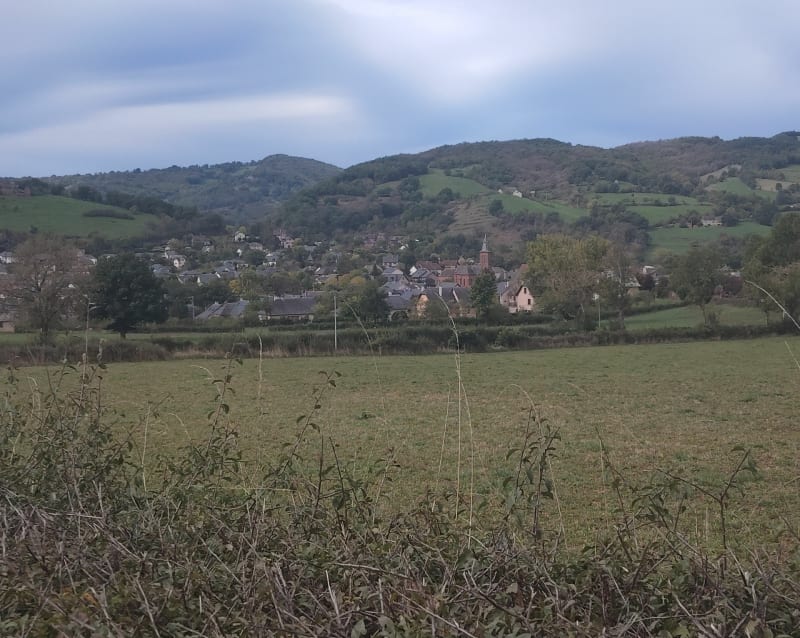 Route de Cueye à Saint-Christophe-Vallon - Saint-Christophe-Vallon