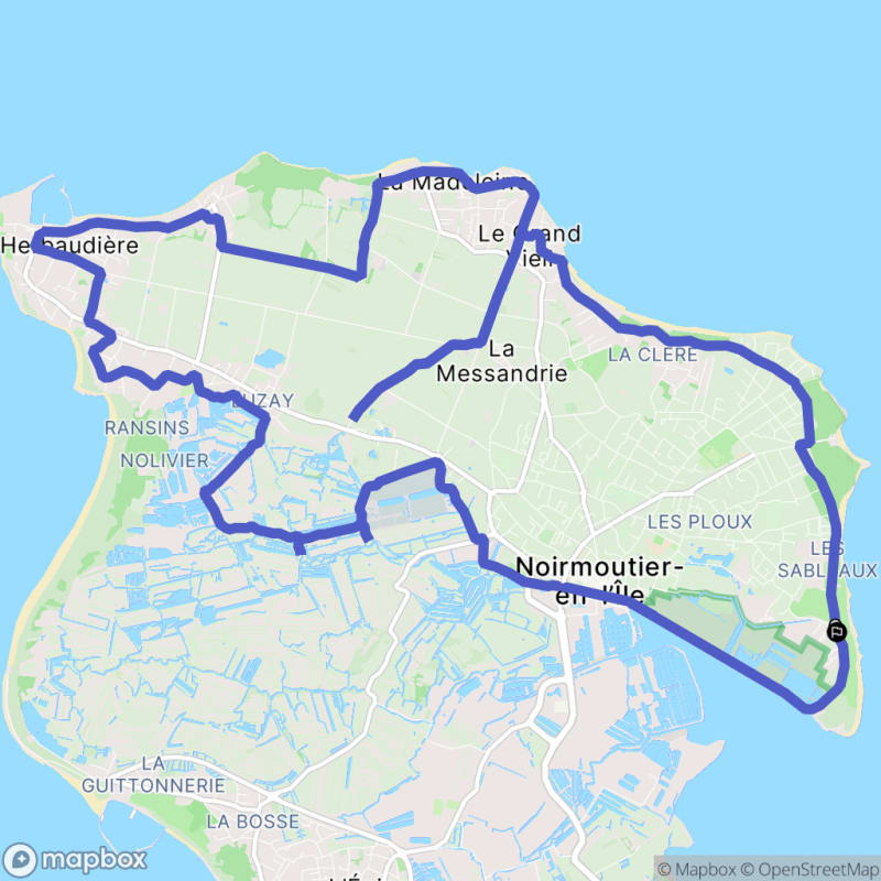 PT_JC_Huttopia_NoirmoutierP3_Vélo_Grande boucle Herbaudière - Noirmoutier-en-l'Île