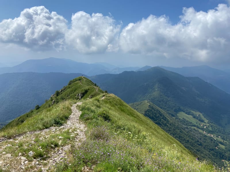 Punta Almana, vue sur le lac d'Iseo - Sale Marasino