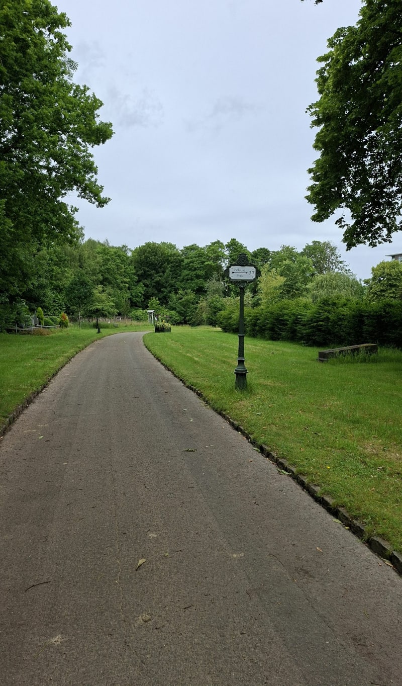 Knooppunt en groene promenade in Evere - Evere