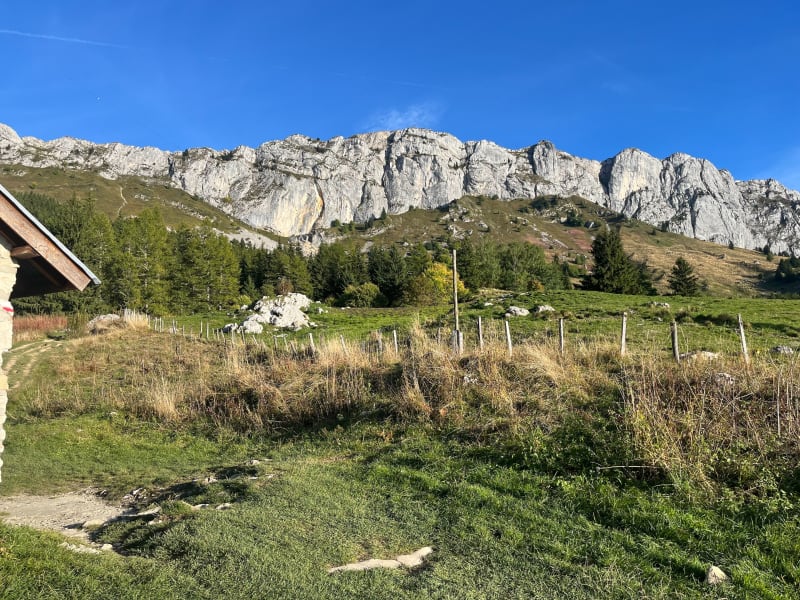 Cabane de Roybon au départ des Glovettes - Villard-de-Lans