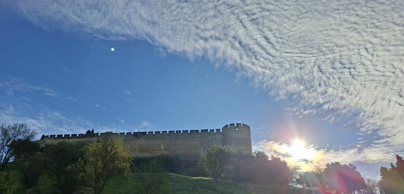 Marche dans la plaine de l'abbaye à Villeneuve-Les-Avignon - Villeneuve-lès-Avignon