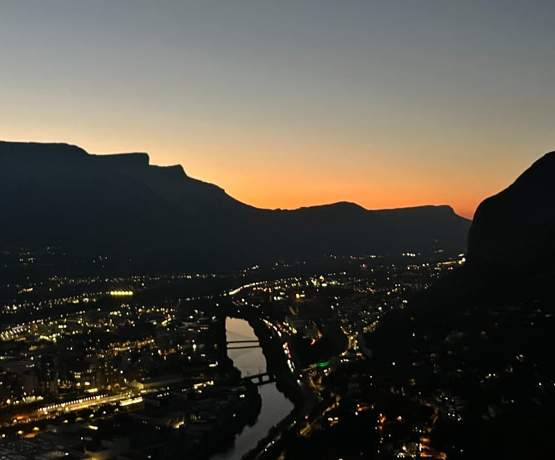 Bastille du soir - Grenoble