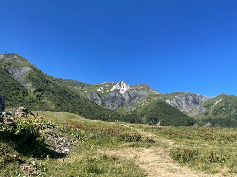 Aller-retour de Pierrafort à Roche-Blanche; escales en bonus - Les Avanchers-Valmorel