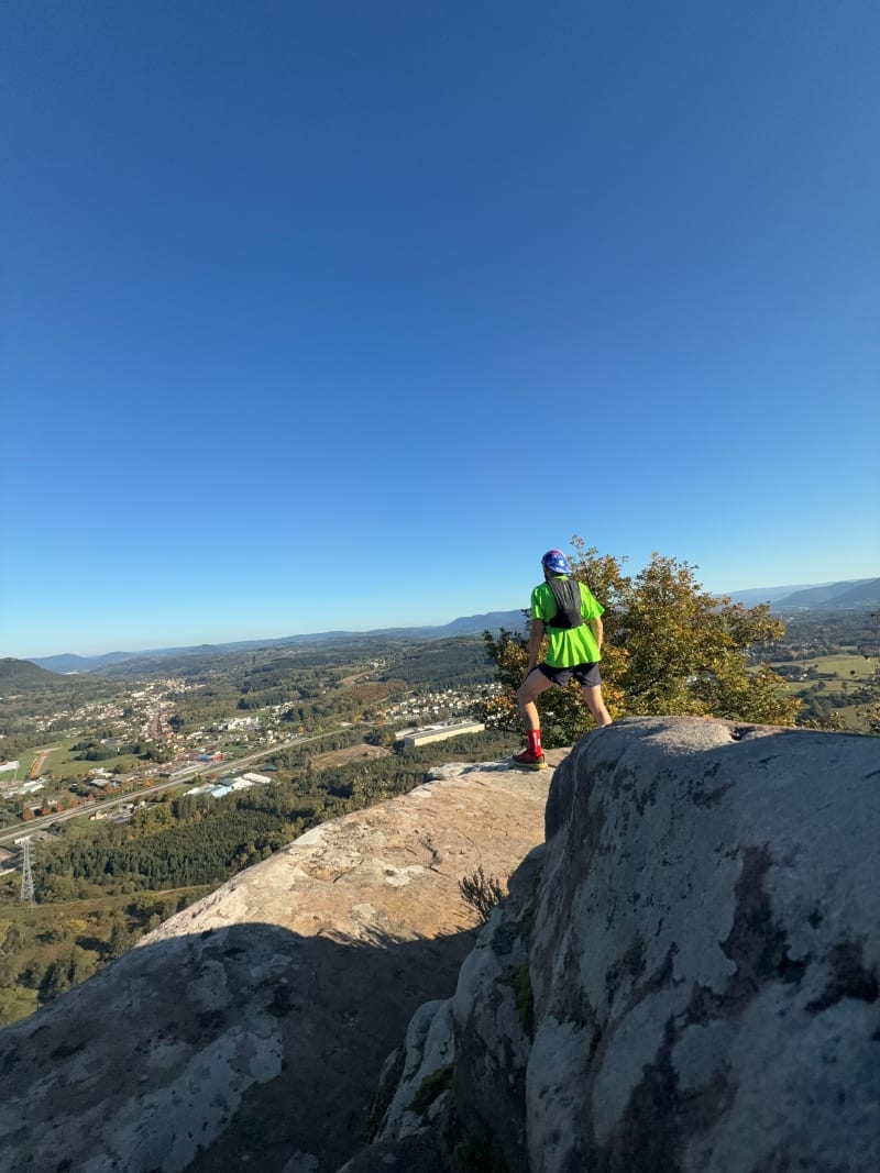 Vue sur les Vosges depuis Raon-l'Étape - Raon-l'Étape