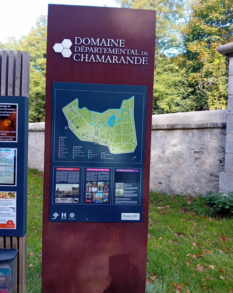 Forêt du belvédère et chateau de Chamarande - Chamarande