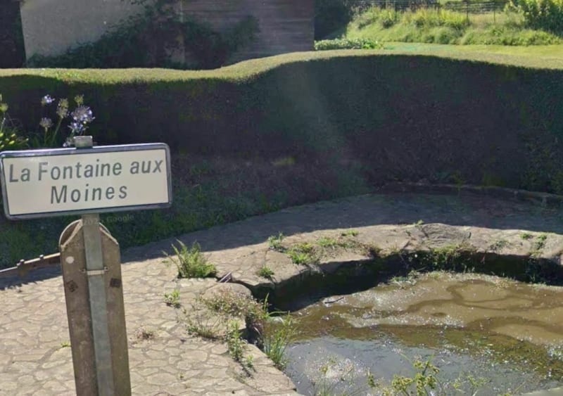Sur les rives de l'ic,  entre Lantic  et Binicaven. - Lantic
