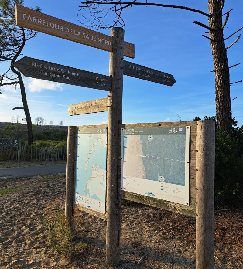 Boucle de la salle nord au sud - La Teste-de-Buch
