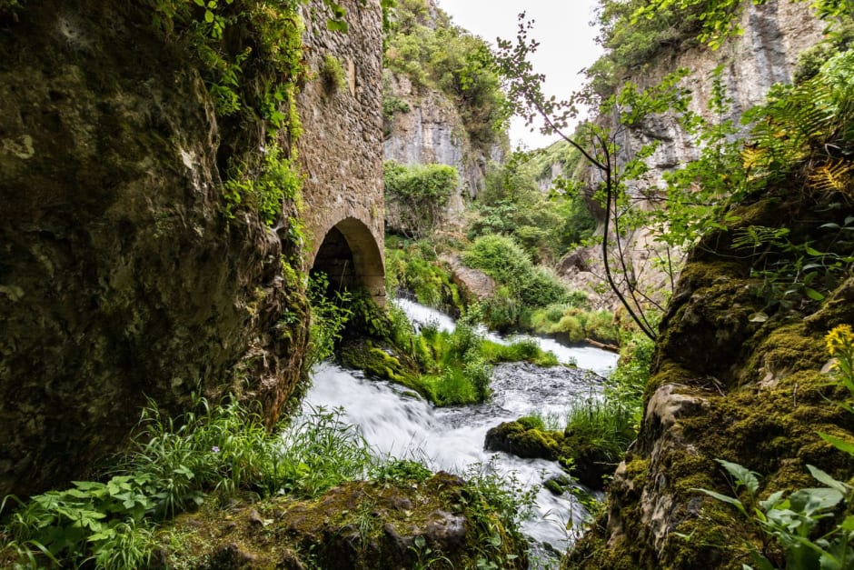 Belle randonnée aux moulins de la Foux