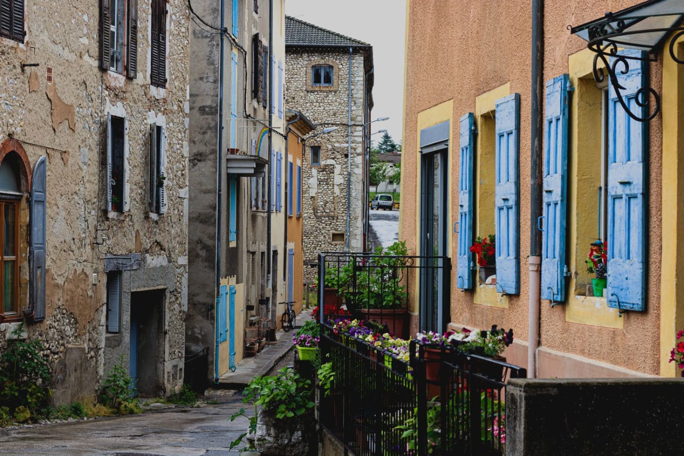 Les ruelles de Die dans le sud du Vercors