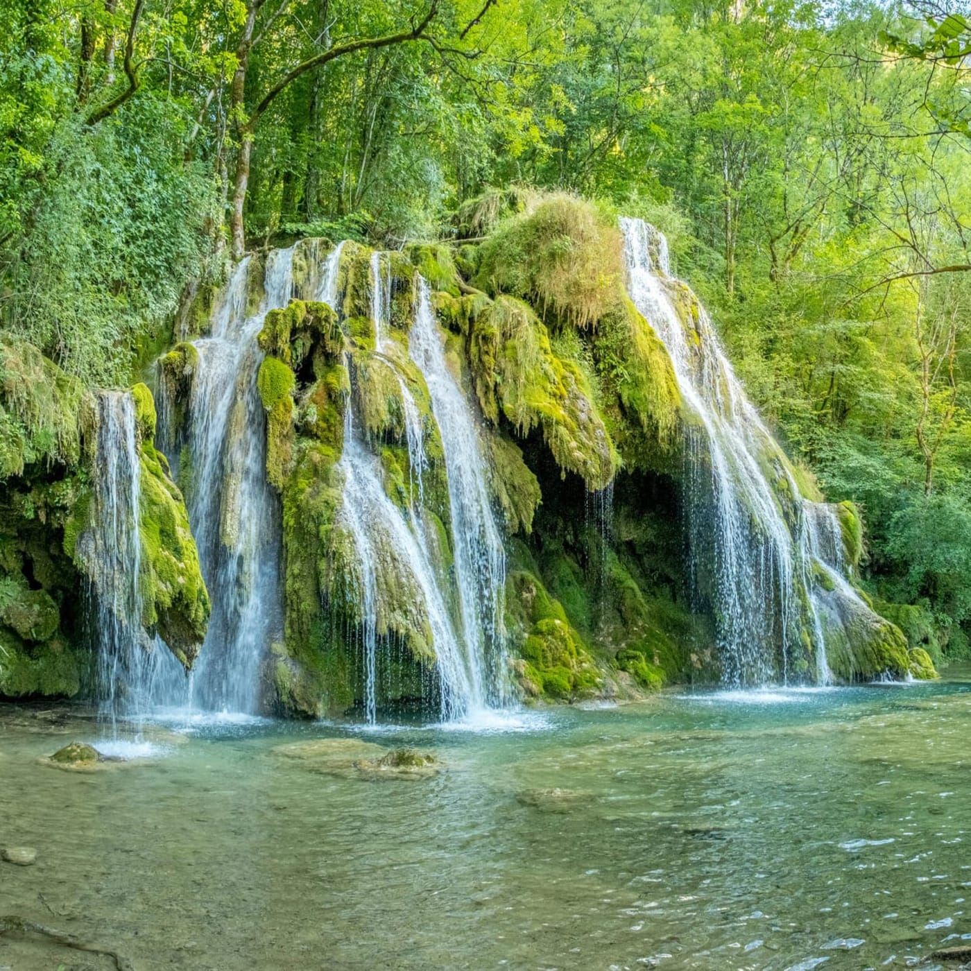 La cascade des tufs aux Planches-près-Arbois