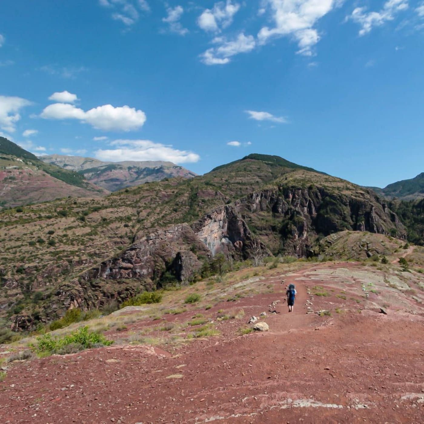 Les gorges de Daluis et approche du belvédère du Point Sublime