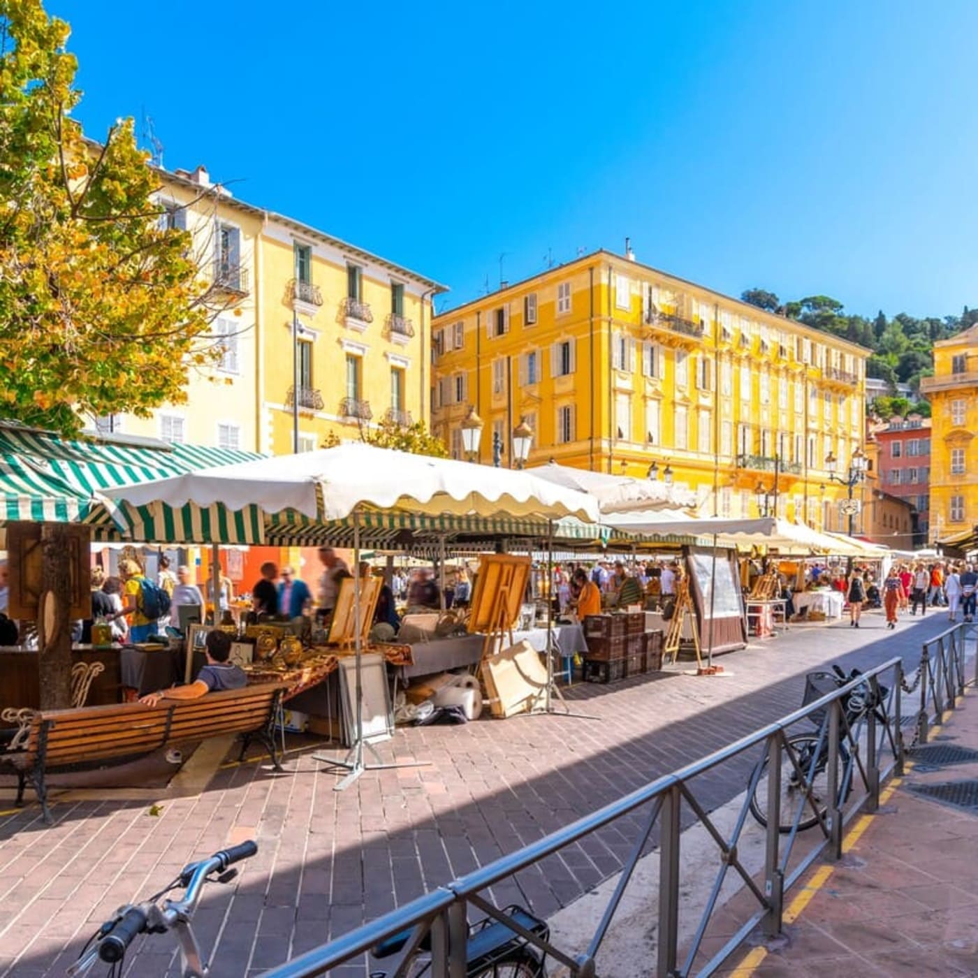 Balade à Nice : marché du cours Saleya