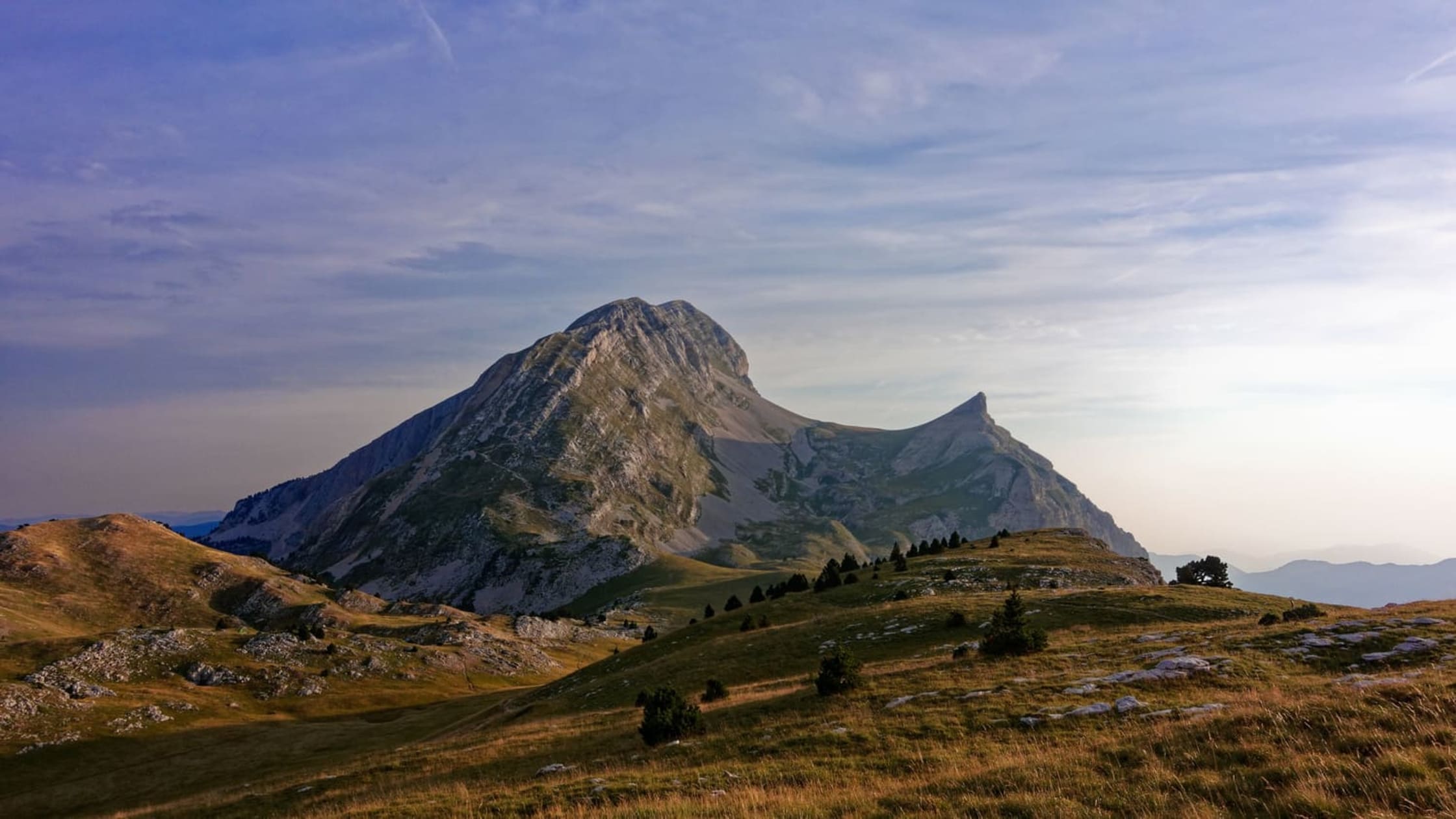 Randonnée avec vue sur le Grand Veymont