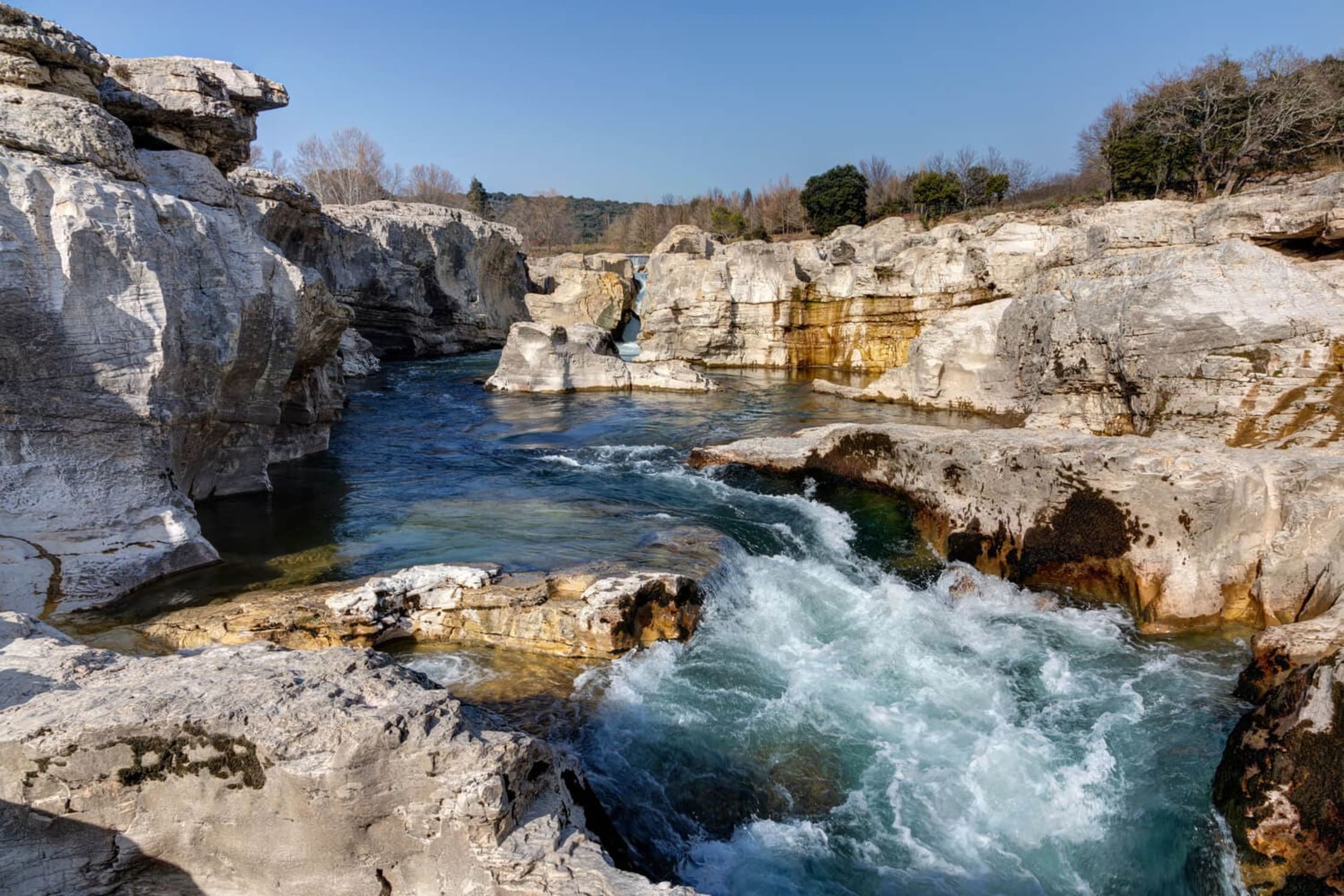 Cascades du Sautadet en randonnée